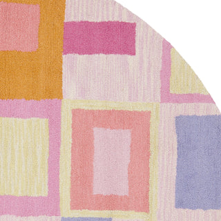 Safavieh Kids Sfk317 Pink/Multi Area Rug 