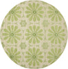 Safavieh Kids Sfk319 Beige/Green Area Rug Round