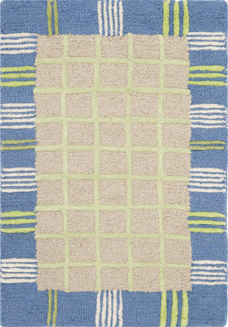 Safavieh Kids Sfk320 Taupe/Blue Area Rug 