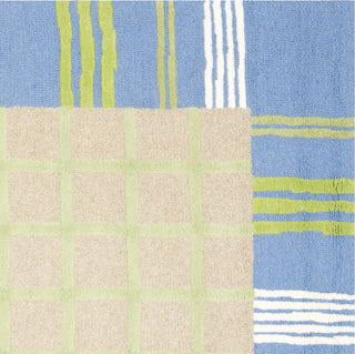 Safavieh Kids Sfk320 Taupe/Blue Area Rug 