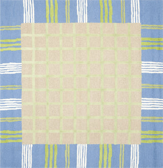 Safavieh Kids Sfk320 Taupe/Blue Area Rug Square