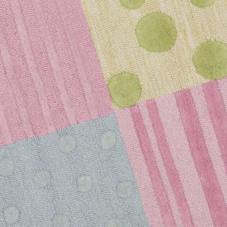 Safavieh Kids Sfk321 Blue/Pink Area Rug 