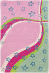 Safavieh Kids Sfk338 Green/Pink Area Rug 