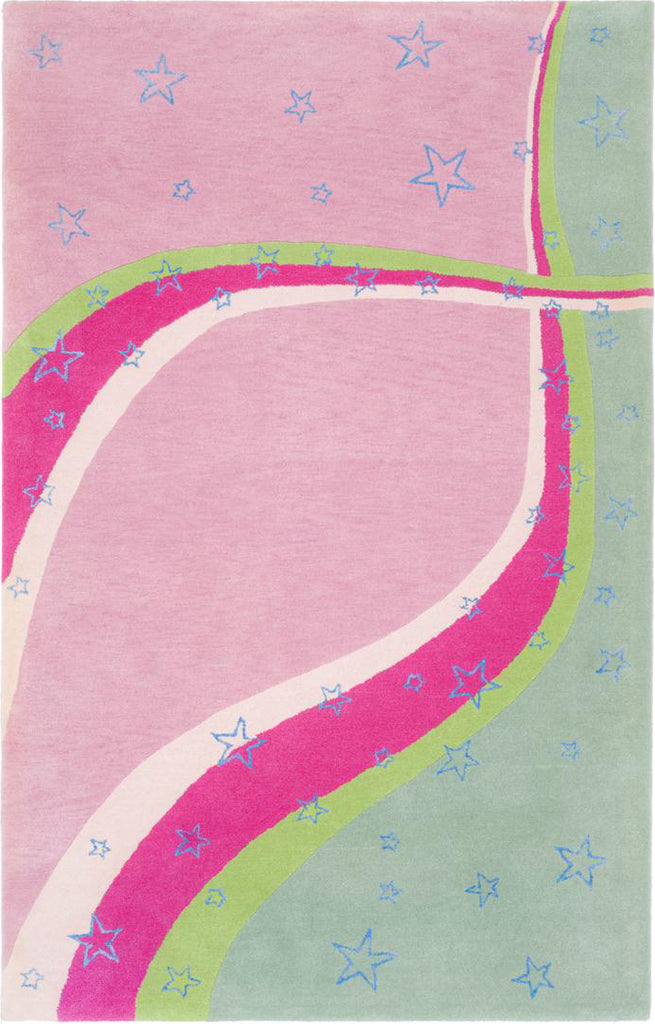 Safavieh Kids Sfk338 Green/Pink Area Rug main image