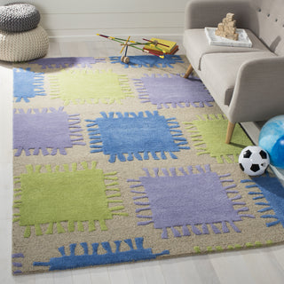 Safavieh Kids Sfk352 Beige/Multi Area Rug Room Scene Feature