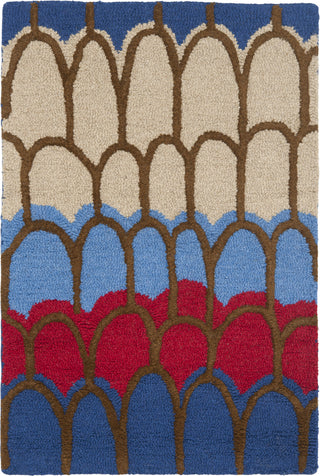 Safavieh Kids Sfk353 Blue/Multi Area Rug 