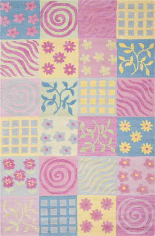 Safavieh Kids Sfk356 Pink/Multi Area Rug Main