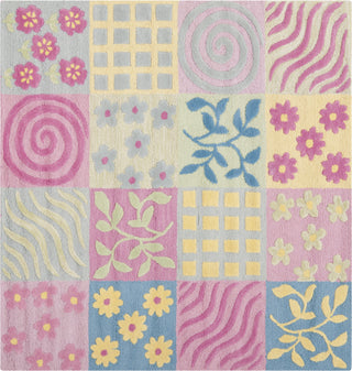 Safavieh Kids Sfk356 Pink/Multi Area Rug Square