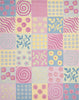 Safavieh Kids Sfk356 Pink/Multi Area Rug Main