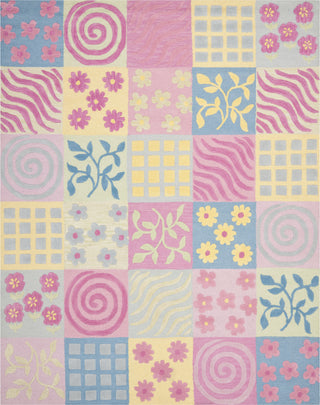 Safavieh Kids Sfk356 Pink/Multi Area Rug Main