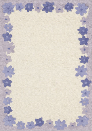 Safavieh Kids Sfk357 Ivory/Lavander Area Rug 