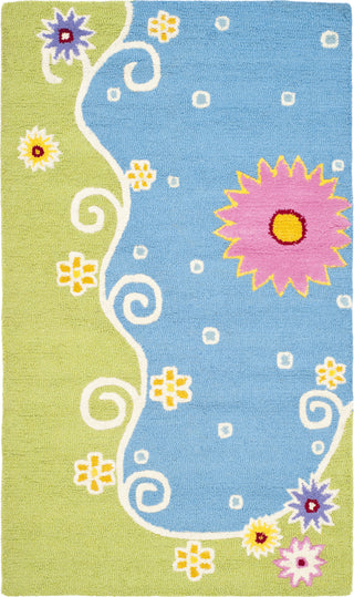 Safavieh Kids Sfk383 Blue/Green Area Rug main image