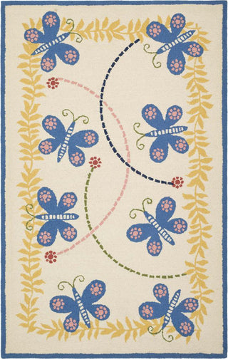 Safavieh Kids Sfk390 Ivory/Blue Area Rug Main