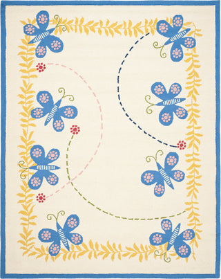 Safavieh Kids Sfk390 Ivory/Blue Area Rug Main