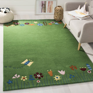 Safavieh Kids Sfk751 Green/Multi Area Rug Room Scene Feature