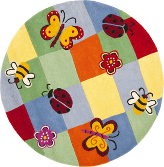 Safavieh Kids Sfk753 Multi Area Rug Round