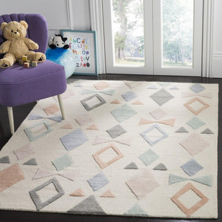 Safavieh Kids 901 Ivory/Multi Area Rug Room Scene Feature