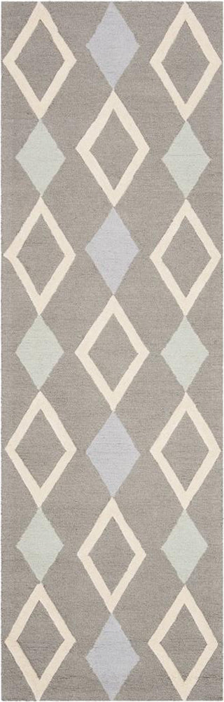 Safavieh Kids 902 Diamonds Grey/Multi Area Rug Runner