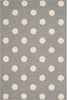 Safavieh Kids 904 Polka Dots Grey/Ivory Area Rug main image