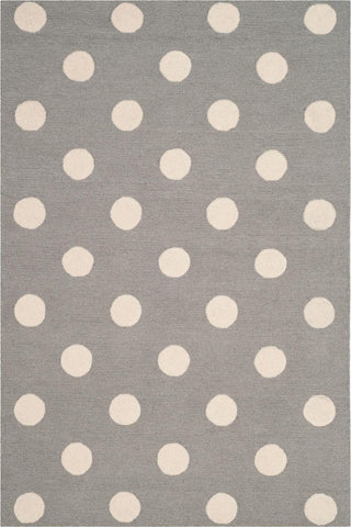 Safavieh Kids 904 Polka Dots Grey/Ivory Area Rug main image