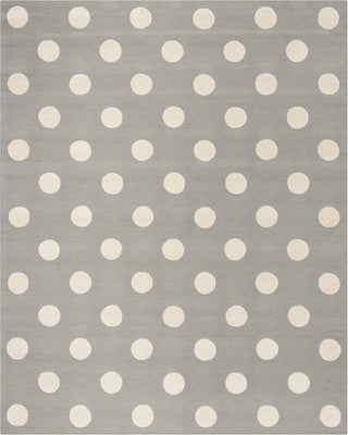 Safavieh Kids 904 Polka Dots Grey/Ivory Area Rug Main