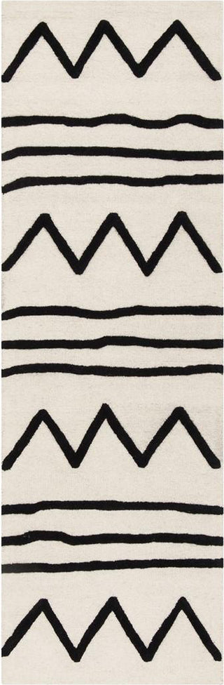 Safavieh Kids 907 Zigzag Ivory/Black Area Rug Runner