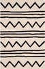 Safavieh Kids 907 Zigzag Ivory/Black Area Rug main image