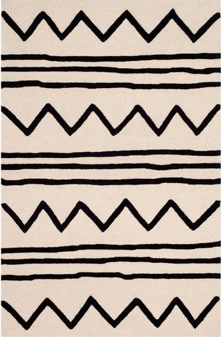 Safavieh Kids 907 Zigzag Ivory/Black Area Rug main image