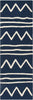 Safavieh Kids 907 Zigzag Navy/Ivory Area Rug Runner