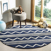 Safavieh Kids 907 Zigzag Navy/Ivory Area Rug Room Scene
