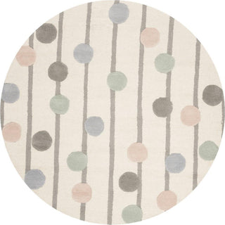 Safavieh Kids 909 Confetti Ivory/Multi Area Rug Round