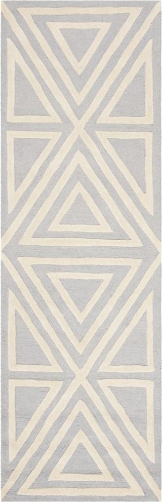 Safavieh Kids 912 Triangles Blue/Ivory Area Rug Runner