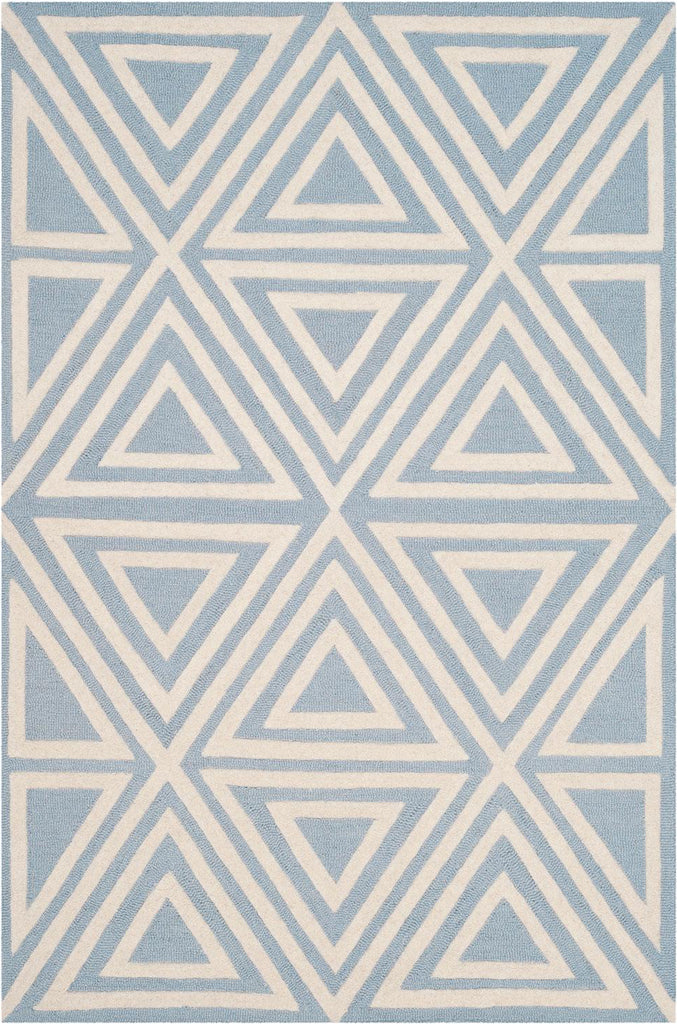Safavieh Kids 912 Triangles Blue/Ivory Area Rug main image