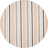 Safavieh Kids 916 Multi Stripe Ivory/Multi Area Rug Round