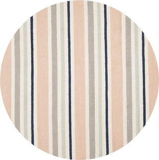 Safavieh Kids 916 Multi Stripe Ivory/Multi Area Rug Round