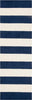 Safavieh Kids 919 Stripe Navy/Ivory Area Rug Runner