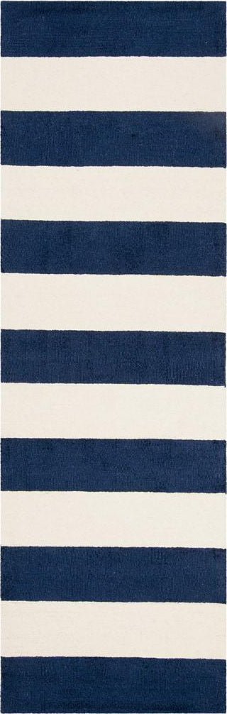 Safavieh Kids 919 Stripe Navy/Ivory Area Rug Runner