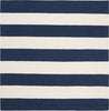 Safavieh Kids 919 Stripe Navy/Ivory Area Rug Square