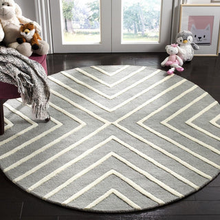 Safavieh Kids 920 X Pattern Grey/Ivory Area Rug Room Scene