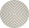 Safavieh Kids 920 X Pattern Grey/Ivory Area Rug Round