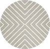 Safavieh Kids 920 X Pattern Grey/Ivory Area Rug Round