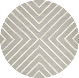 Safavieh Kids 920 X Pattern Grey/Ivory Area Rug Round