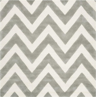 Safavieh Kids 921 Basic Chevr Grey/Ivory Area Rug Square