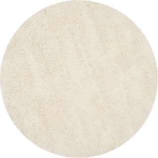 Safavieh Shag Classic White Area Rug Round