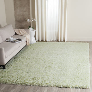 Safavieh Shag Classic Lime Area Rug Room Scene Feature