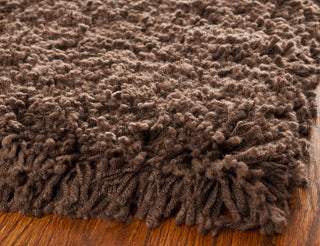 Safavieh Shag Classic Chocolate Area Rug Detail