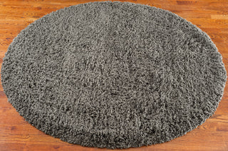 Safavieh Shag Classic Charcoal Area Rug Round