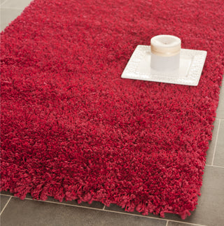 Safavieh California Shag SG151 Red Area Rug 