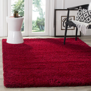 Safavieh California Shag SG151 Red Area Rug  Feature