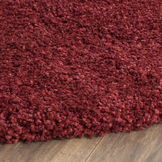 Safavieh California Shag SG151 Maroon Area Rug 